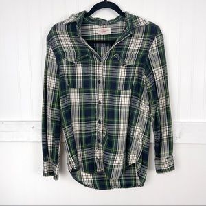 DENIM & SUPPLY RALPH LAUREN Green Plaid Button Down Shirt